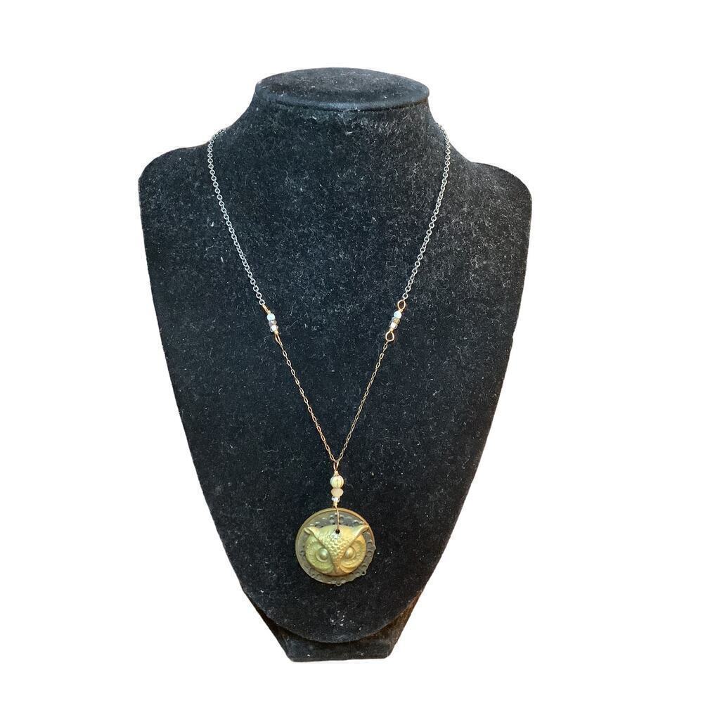Vintage‎ Owl Necklace